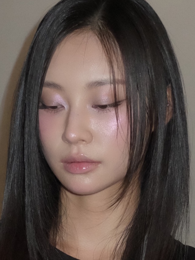 쉬어한 연보라색...💜